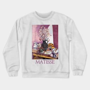 Still Life with Flowers by Henri Matisse Crewneck Sweatshirt